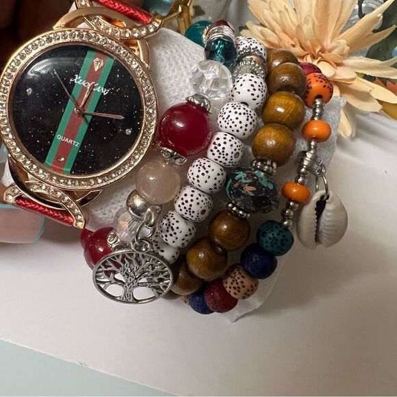 Women’s watch. 5pcs set - Picture 3 of 4